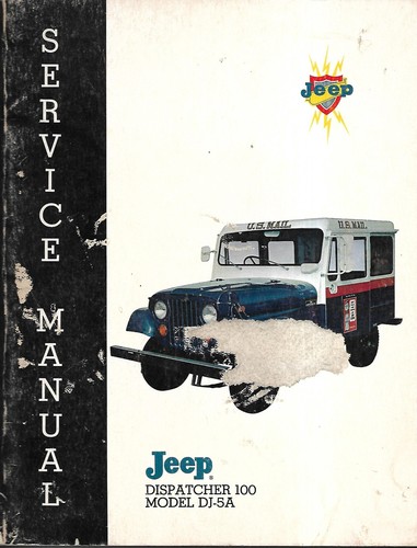 1973 Jeep Repair Shop Manual 73 CJ5 CJ6 Wagoneer Commando Truck DJ5 DJ6 Service