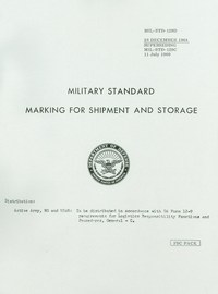 MIL-STD-129D (1964)<font color=red><b>*</b></font>
