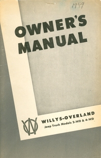 OM-2-WD & 4-WD  (1949)<font color=red><b>*</b></font>