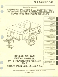 TM 9-2330-251-14&P (1985)<font color=red><b>*</b></font>