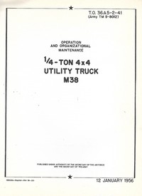 T.O. 36A5-2-41 (ARMY TM 9-8012)(1956)<font color=RED><b>*</b></font>